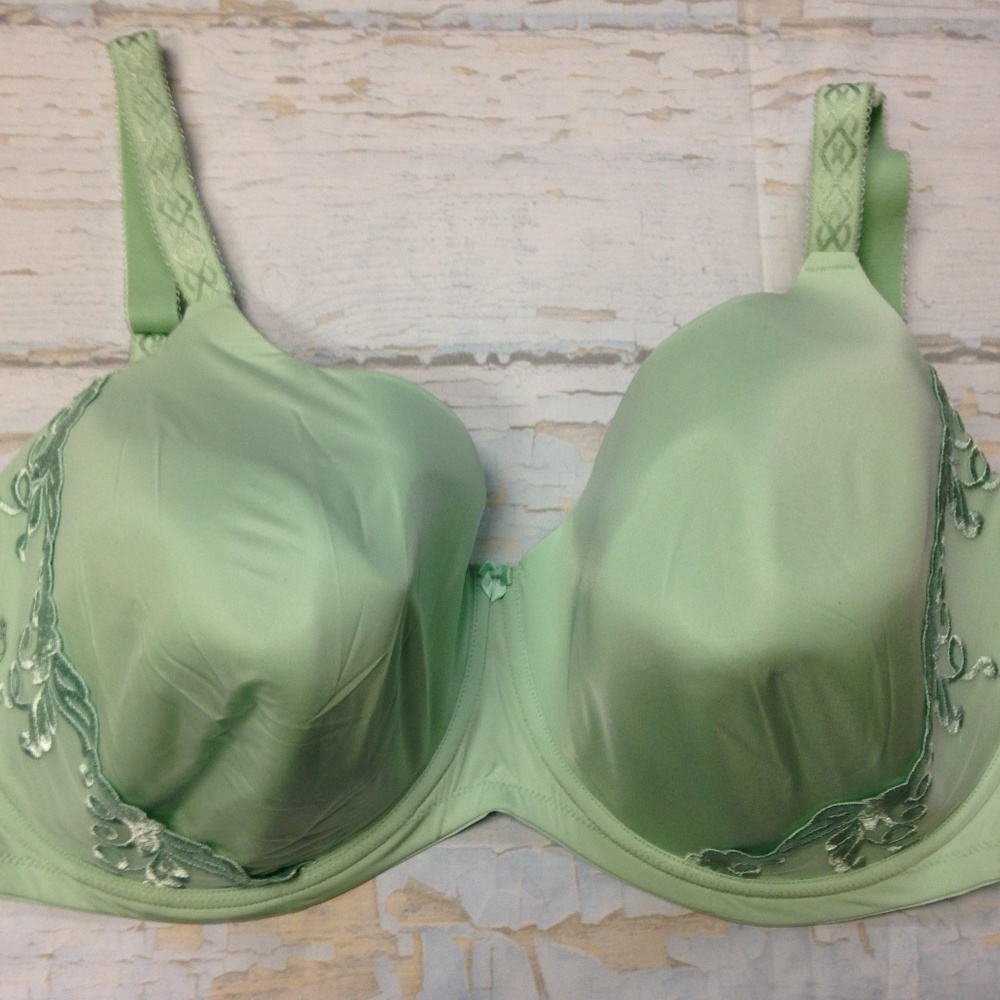 1st & Curve Madison Mist Green Bra